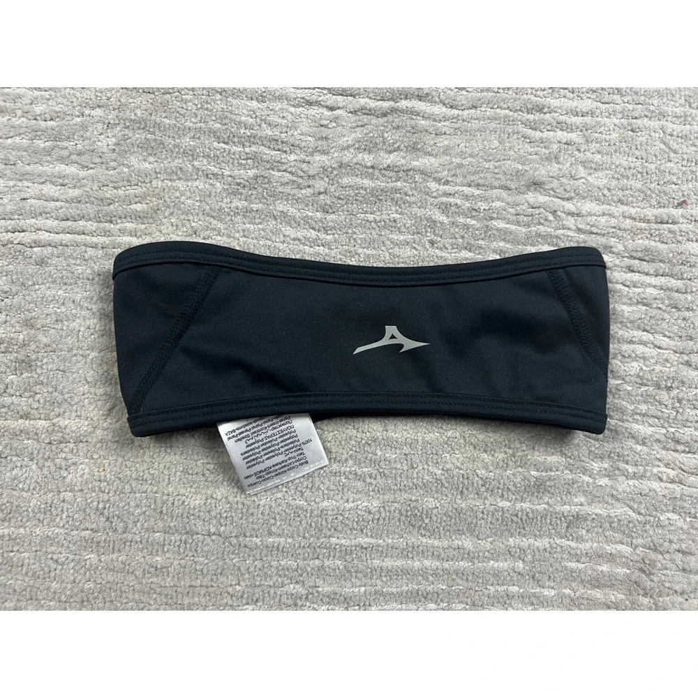 Mizuno Headband Unisex OS Black Breath Thermo Athletic Winter Ear Warmer